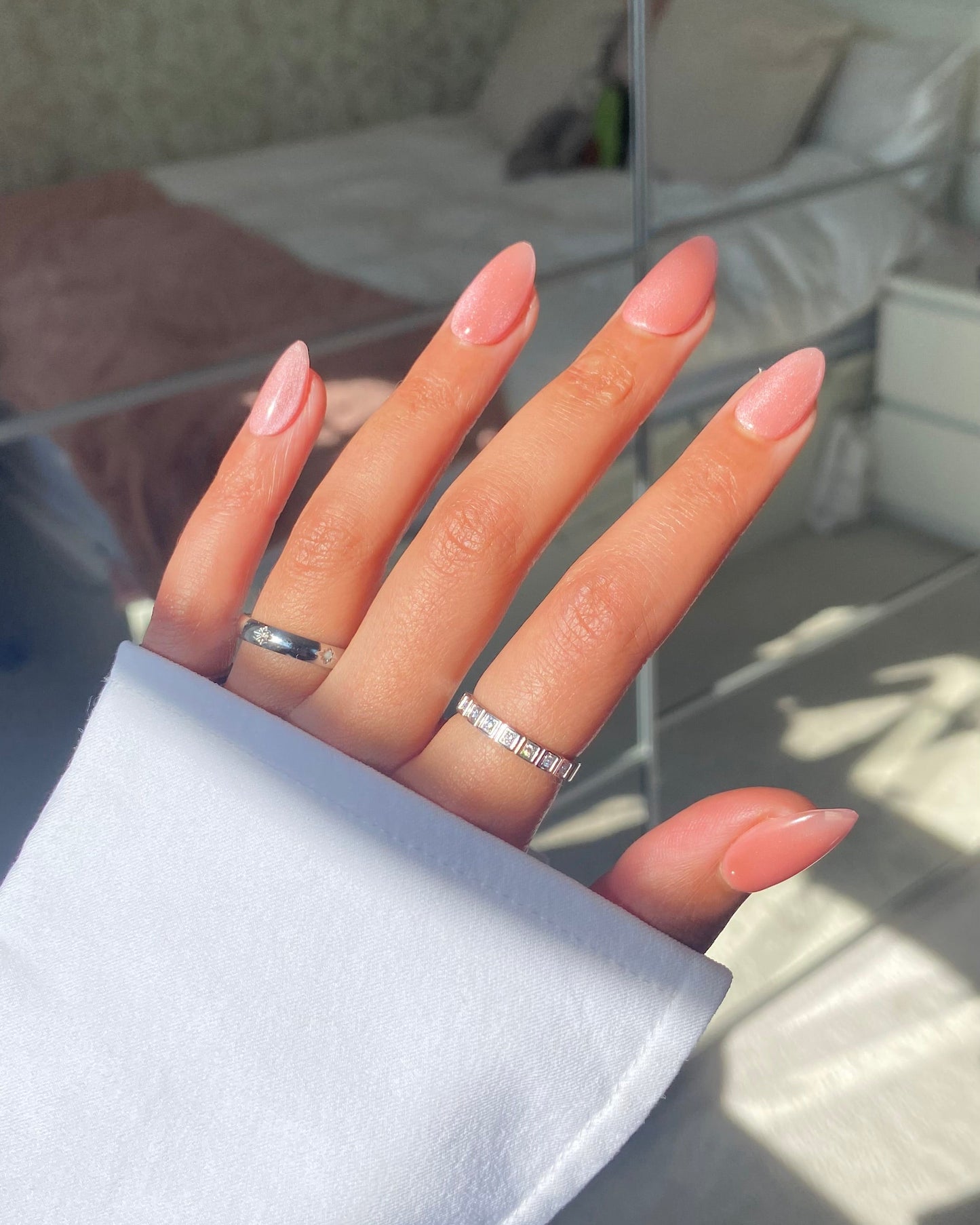Pastel Cat Eye - Luxury Press On Nails
