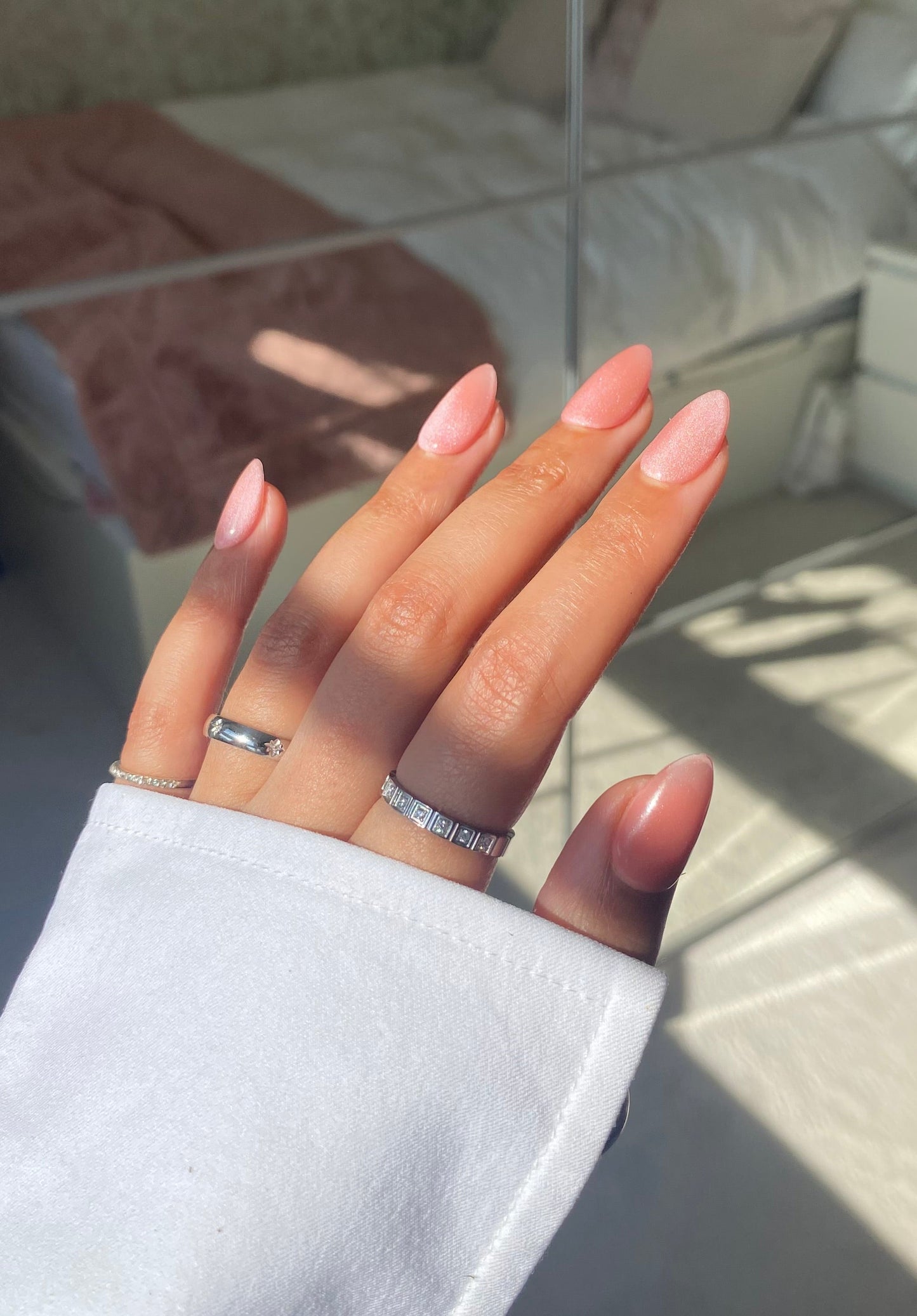 Pastel Cat Eye - Luxury Press On Nails