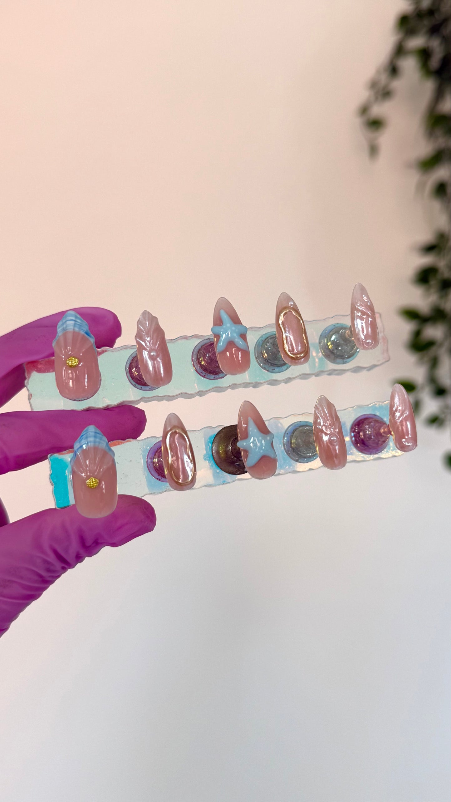Starfish | 3D shell nails - Luxury Press On Nails
