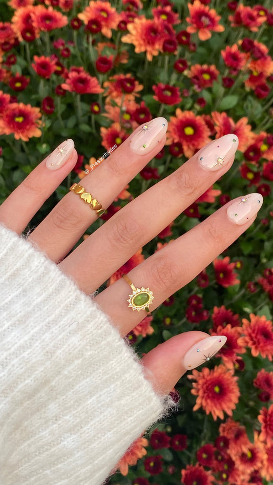 Stars - Multicoloured Luxury Press On Nails