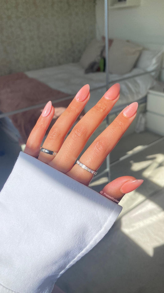 Pastel Cat Eye - Luxury Press On Nails
