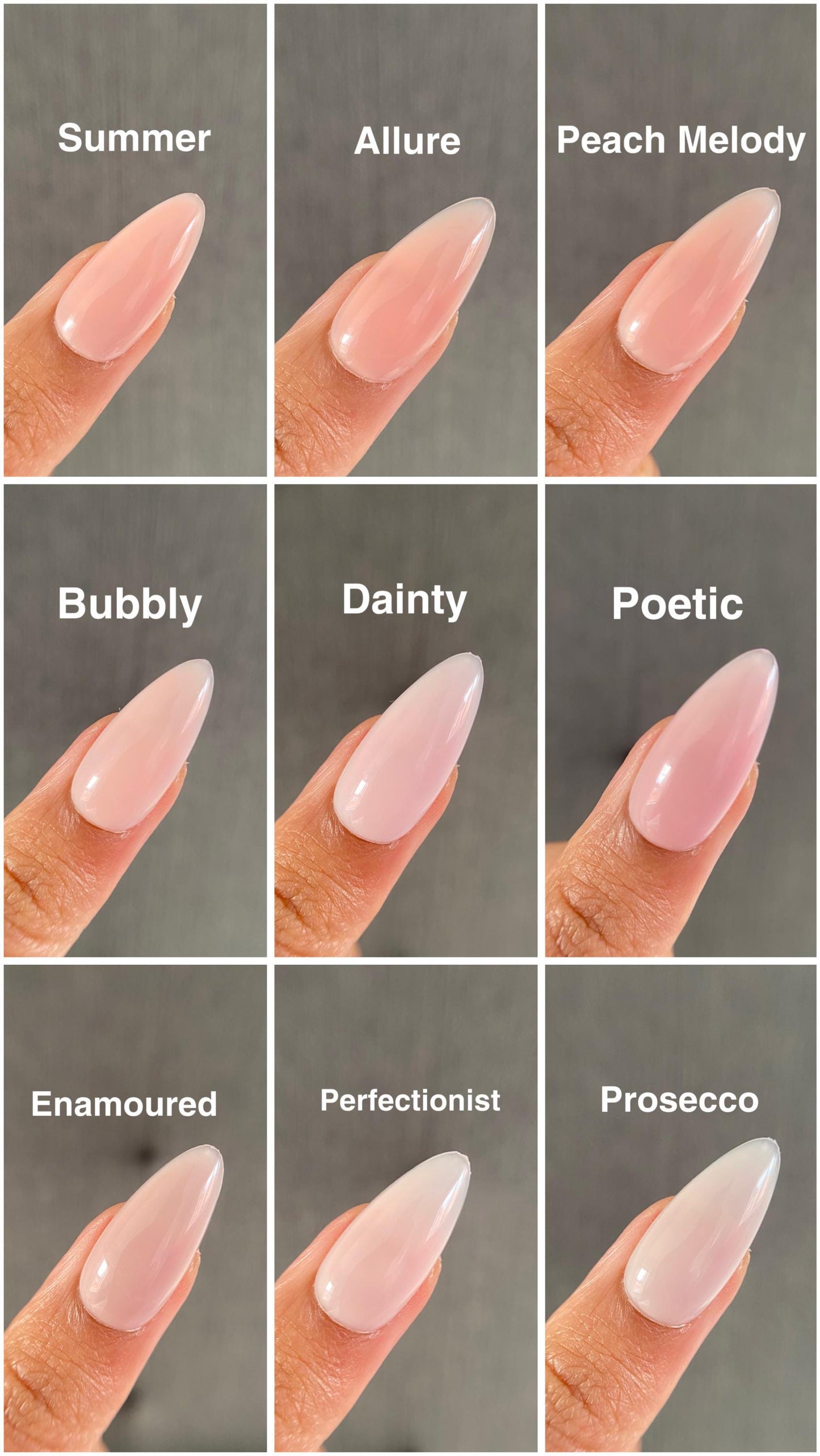 Mocha - brown french tip nails - Press on nails UK
