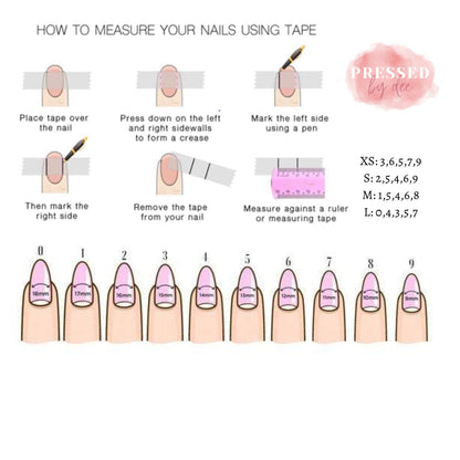 Mocha - brown french tip nails - Press on nails UK
