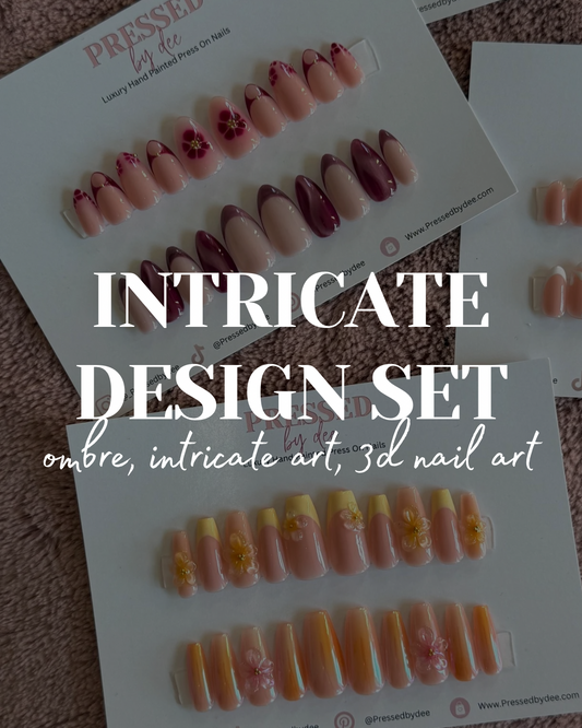 Intricate design set - Luxury Press On Nails