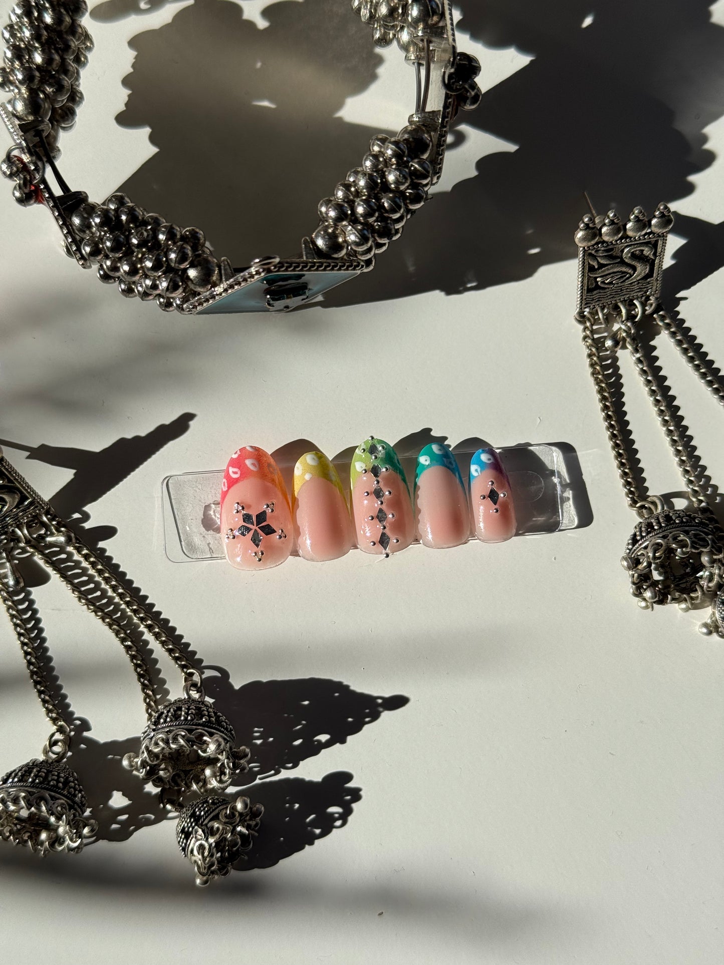 Navratri Nails - Luxury press on nails