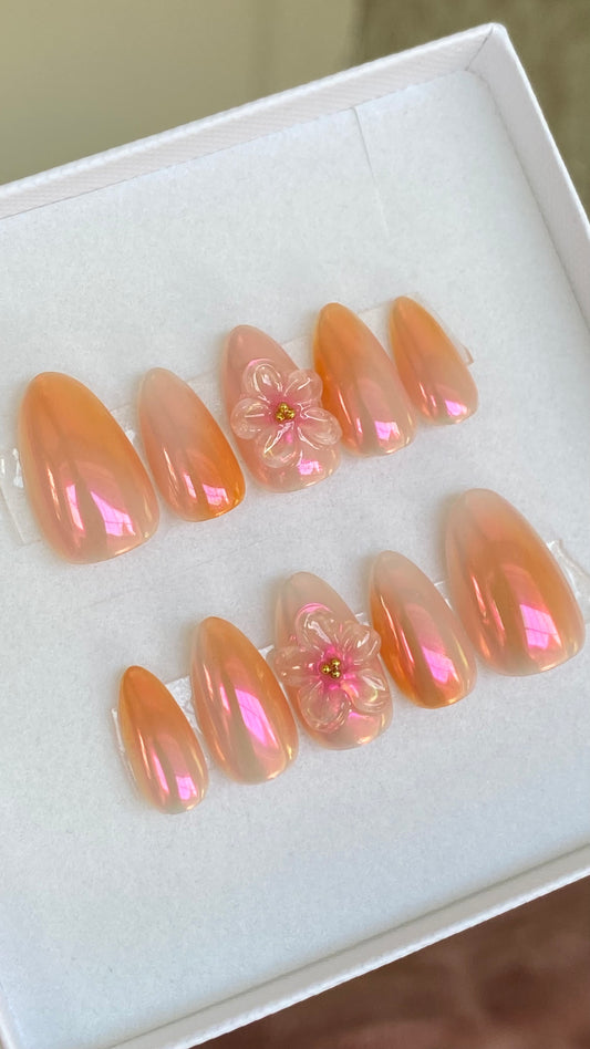 Sunset - Luxury Press On Nails