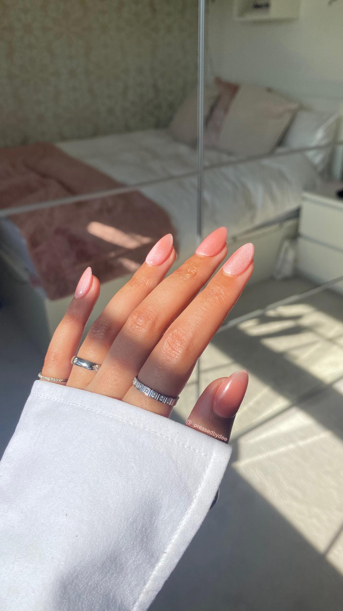 Pastel Cat Eye - Luxury Press On Nails